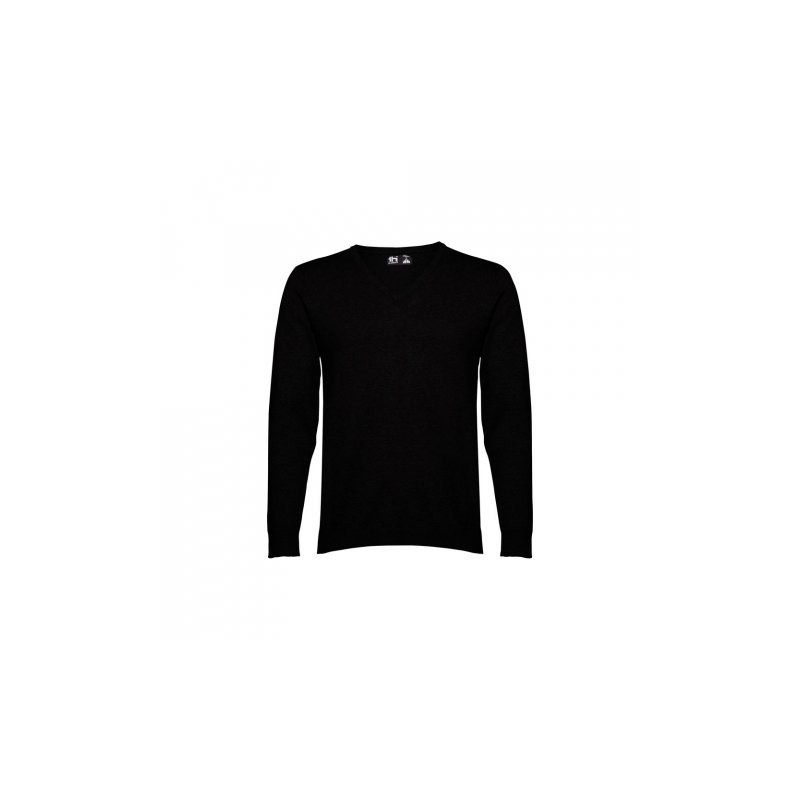 THC MILAN. Jersey con cuello en "V" para hombre