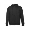THC AMSTERDAM. Sudadera para hombre, con cremallera y capucha