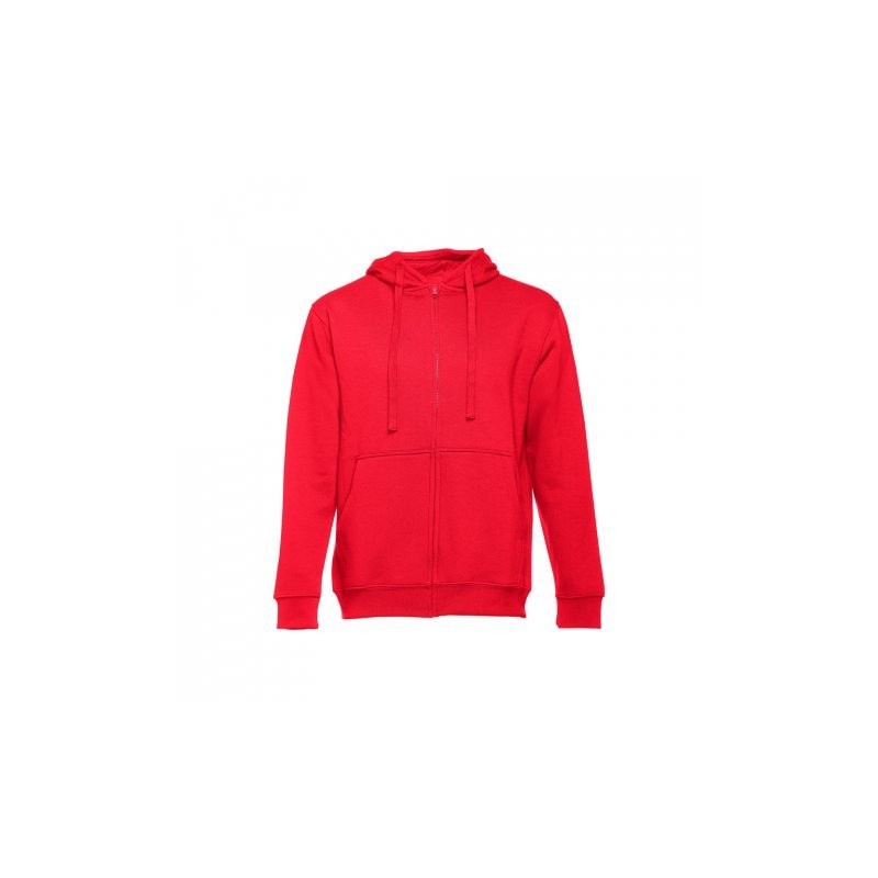 THC AMSTERDAM. Sudadera para hombre, con cremallera y capucha