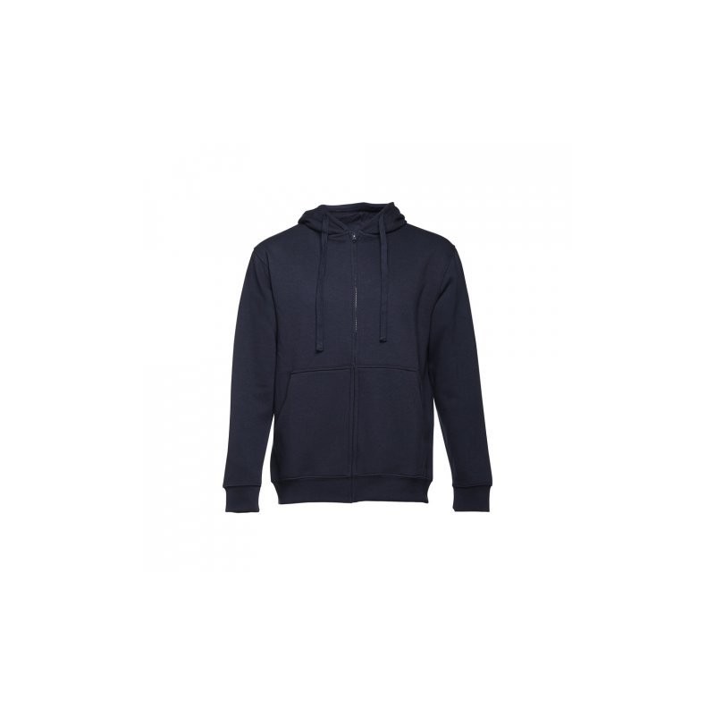 THC AMSTERDAM. Sudadera para hombre, con cremallera y capucha