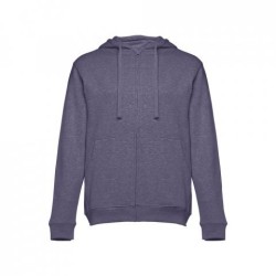 THC AMSTERDAM. Sudadera para hombre, con cremallera y capucha