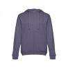 THC AMSTERDAM. Sudadera para hombre, con cremallera y capucha