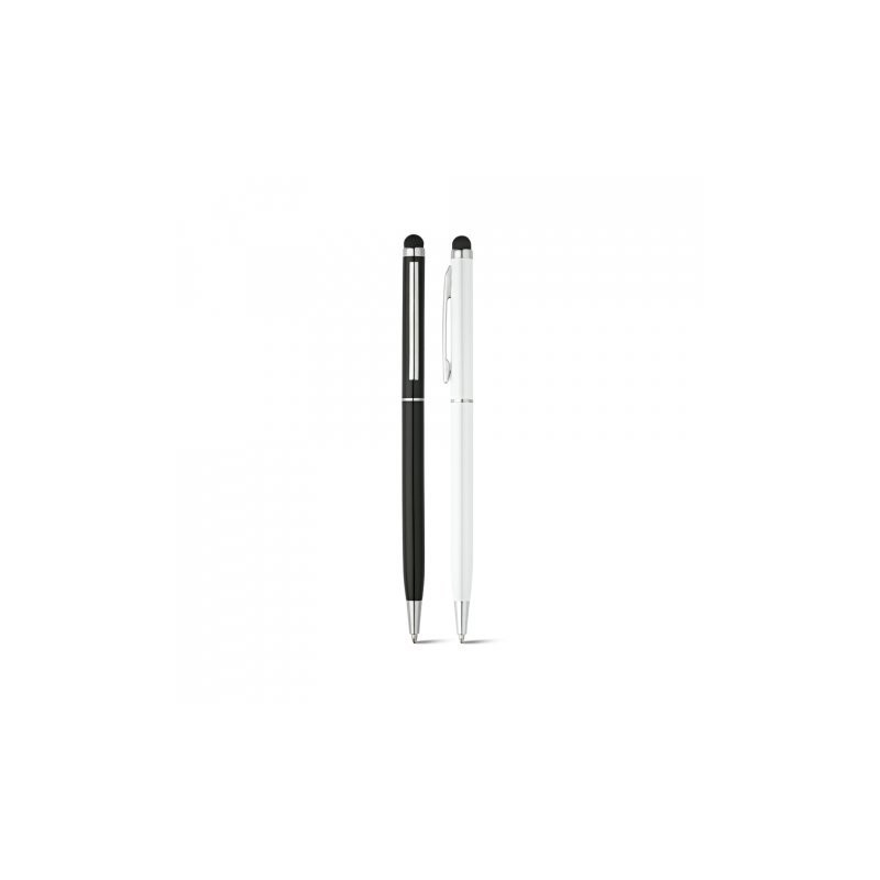 ZOE BK. Bolígrafo de aluminio con punta táctil