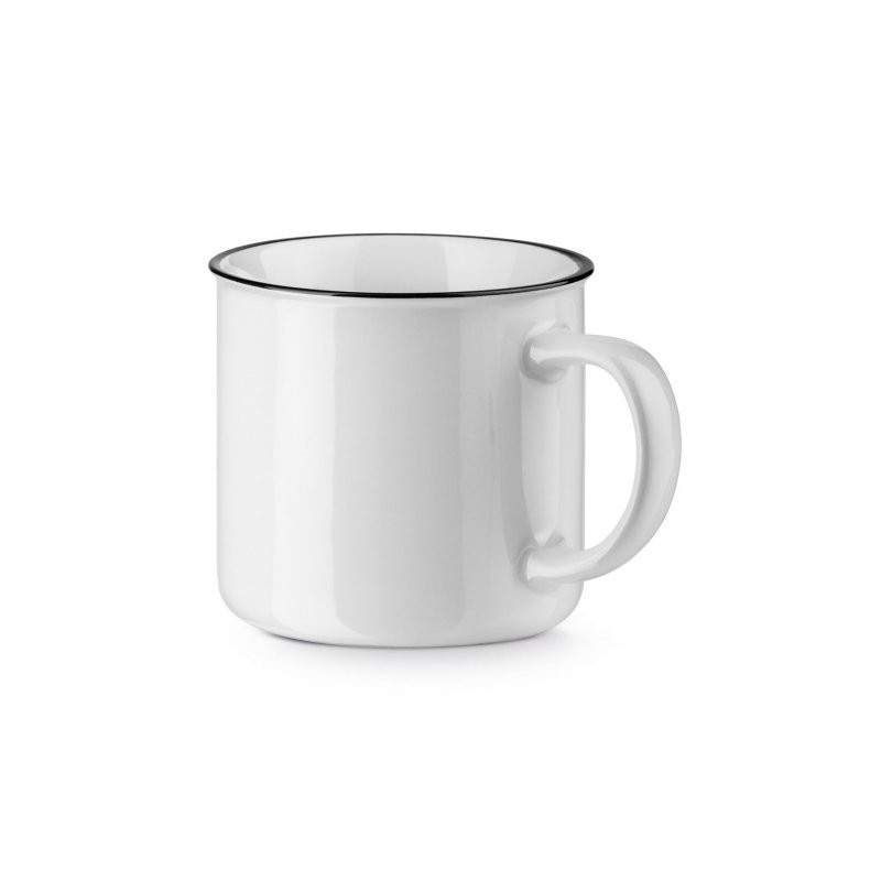 VERNON WHITE. Taza de cerámica de 360 ​​ml