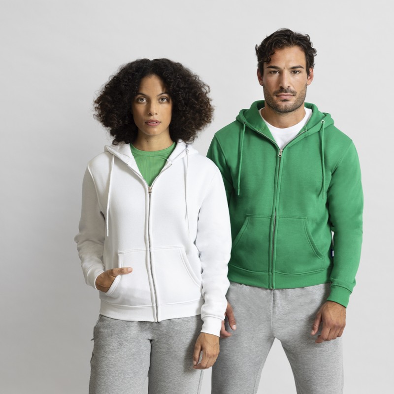 Sudadera Adulto Capucha + Cremallera Walder
