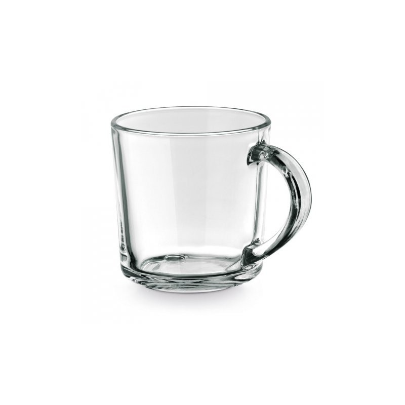 SOFFY. Taza de vidrio de 230 mL