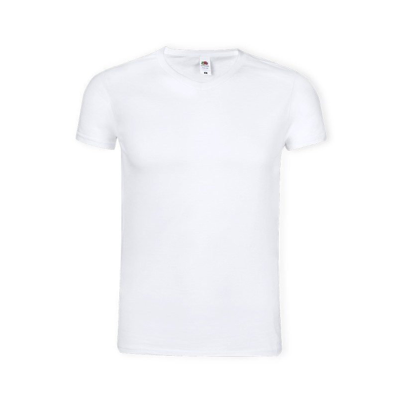Camiseta Adulto Blanca Iconic V-Neck