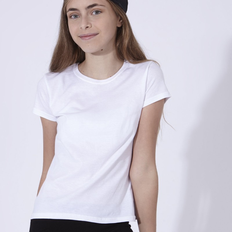 Camiseta Niño Blanca ""keya"" YC150