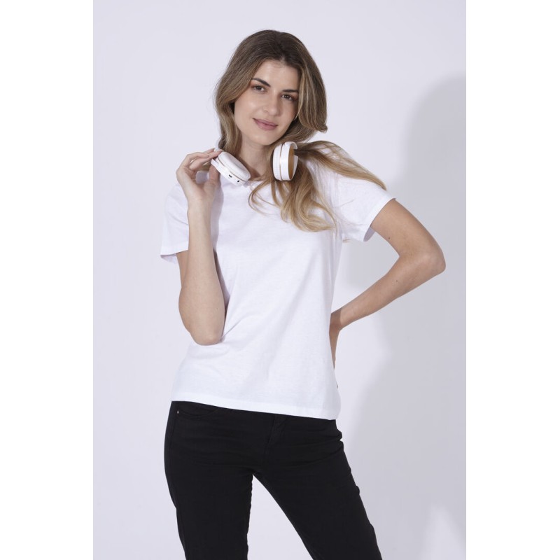 Camiseta Mujer Blanca ""keya"" WCS150