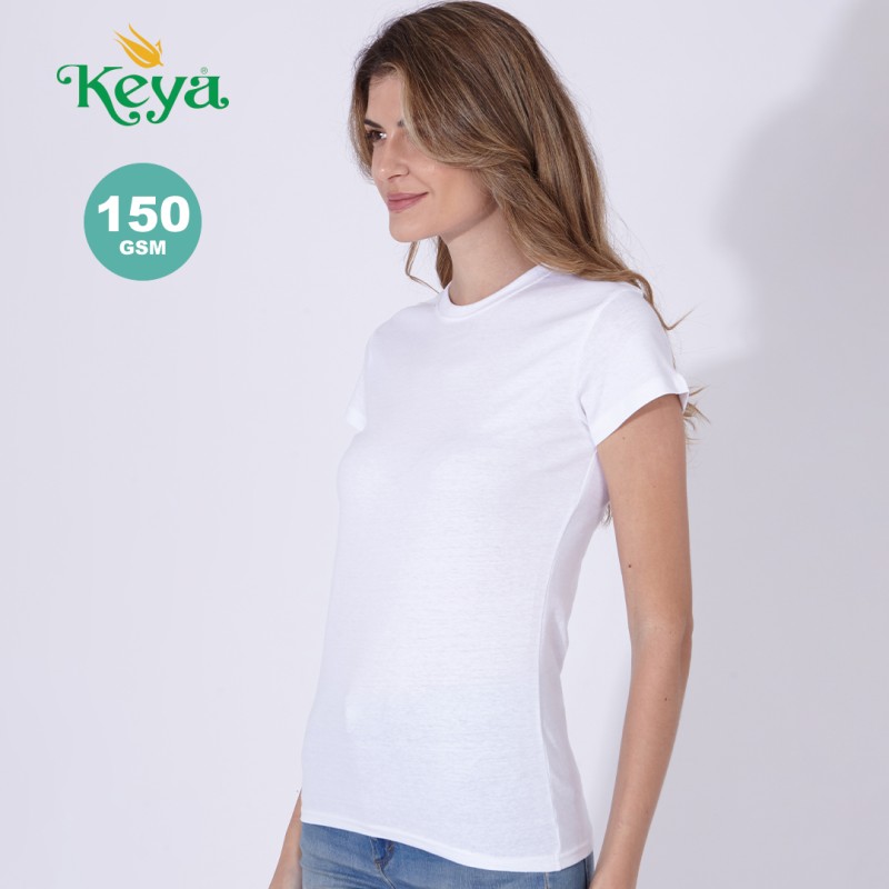 Camiseta Mujer Blanca ""keya"" WCS150