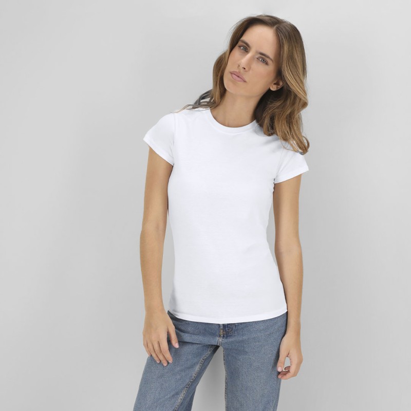 Camiseta Mujer Blanca ""keya"" WCS150
