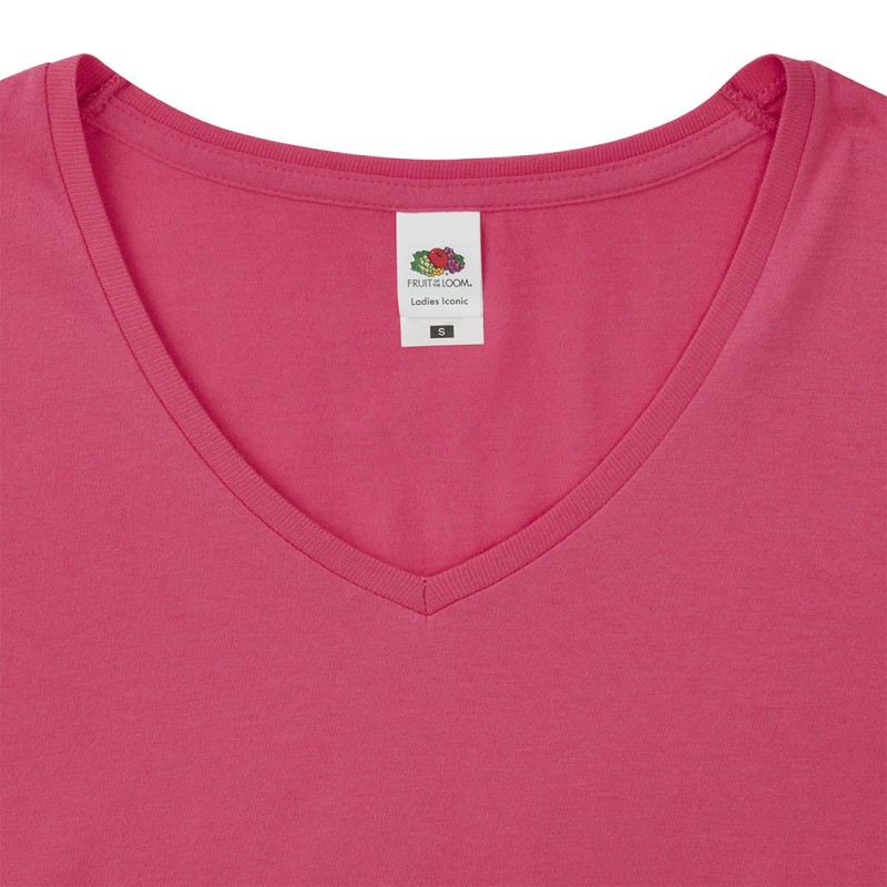 Camiseta Mujer Color Iconic V-Neck