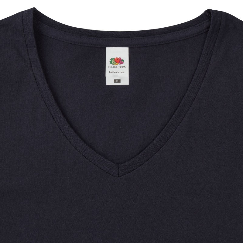 Camiseta Mujer Color Iconic V-Neck