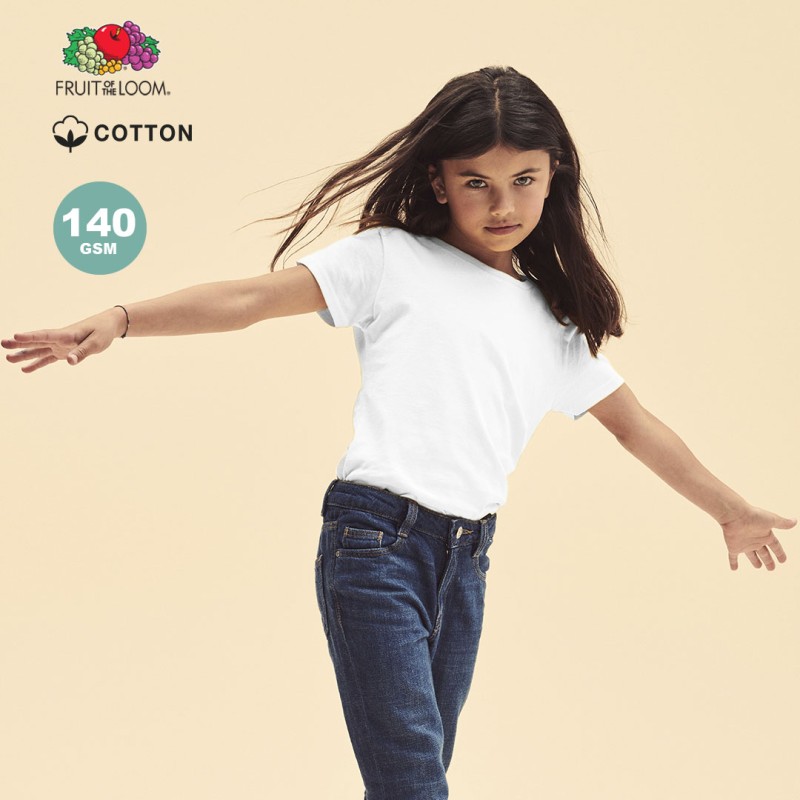 Camiseta Niña Blanca Iconic