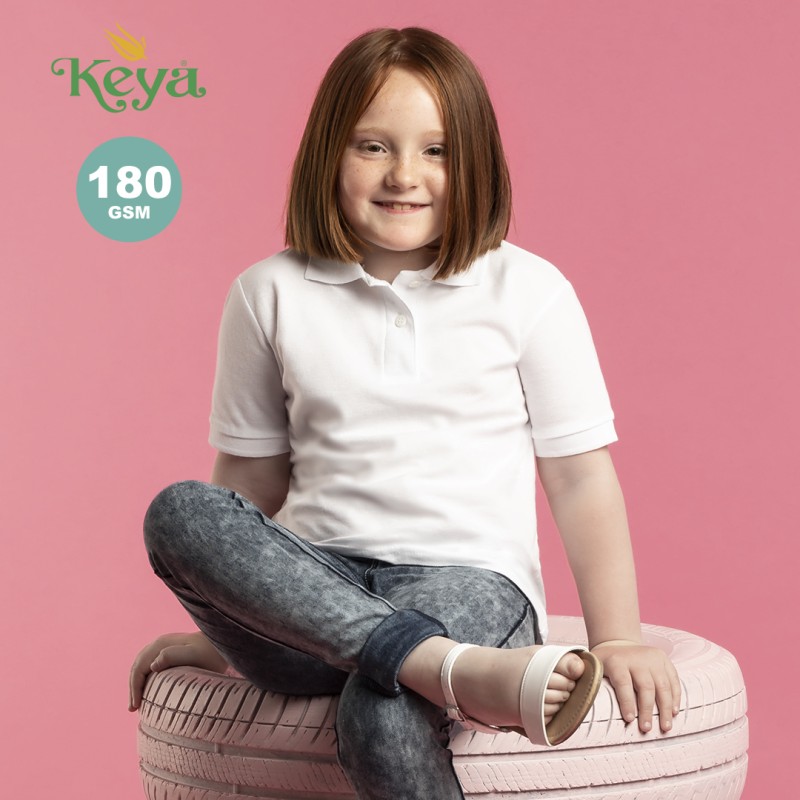 Polo Niño Blanco ""keya"" YPS180