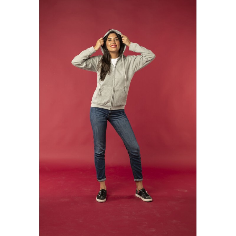 Sudadera Adulto Capucha + Cremallera "keya" SWZ280