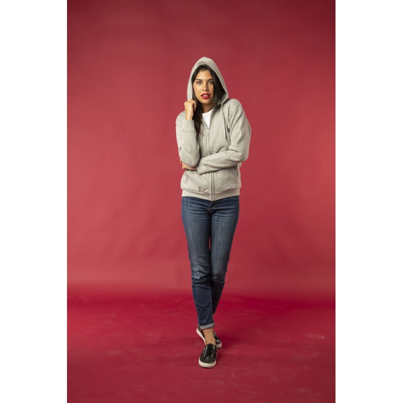 Sudadera Adulto Capucha + Cremallera "keya" SWZ280