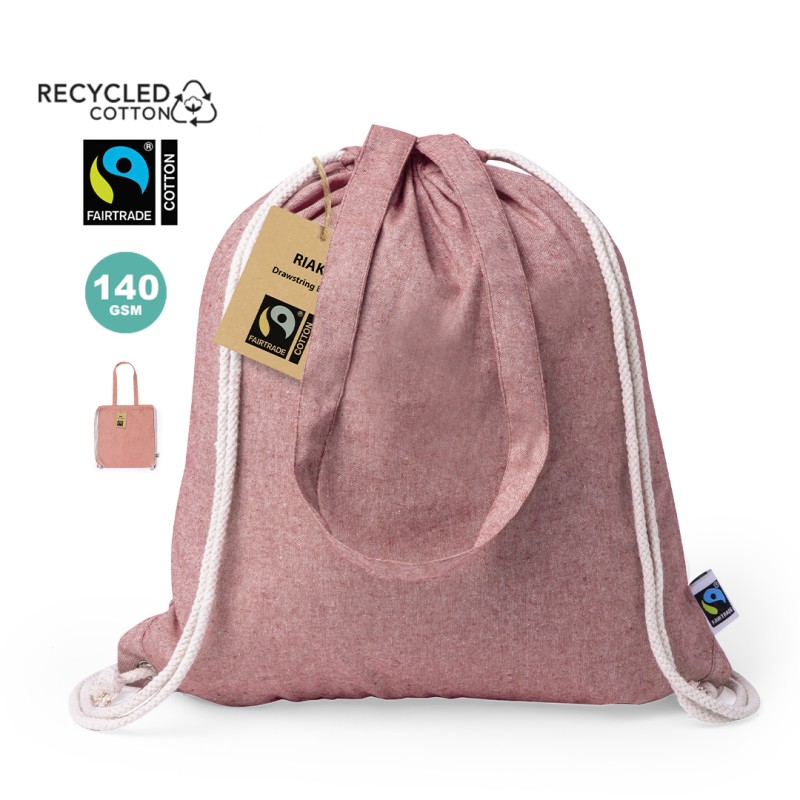 Bolsa Mochila Riak Fairtrade