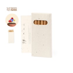 Caja L&aacute;pices Semillas Delar