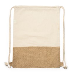 Mochila algodón/yute Wilkes