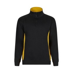 Sudadera de rizo bicolor VL...