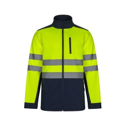 Chaqueta soft shell bicolor...