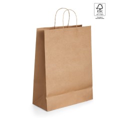 Bolsa de papel kraft Leia