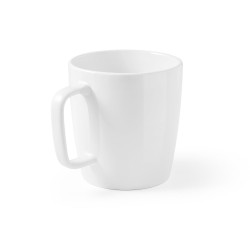 Taza de cerámica Dhoni White