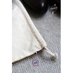 Bolsa pequeña de cordón de algodón orgánico Gaël