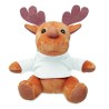 Reno de peluche con sudadera Rudolph