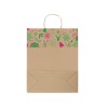 Bolsa de papel de regalo navideña grande Bao Large