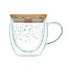 Taza de borosilicato de doble pared Sion 220 ml