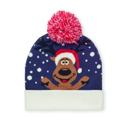 Gorro de punto navideño...