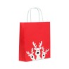 Bolsa de regalo navideña de papel reciclado pequeña Bao Small