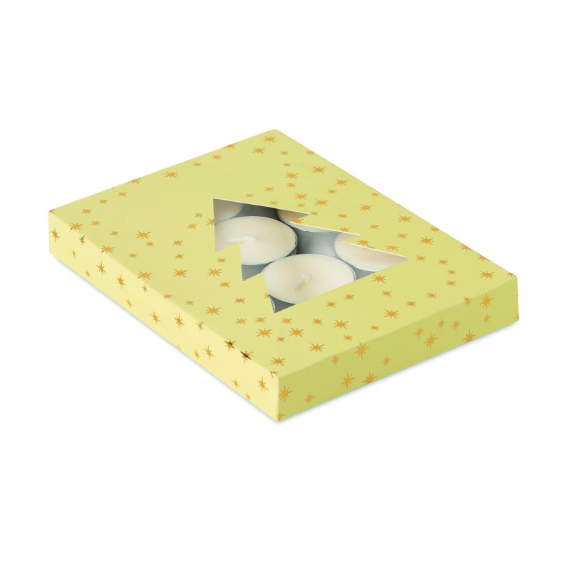 Set de 12 velas de té perfumadas Radiant