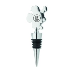 Tapón de botella navideño de zinc Alto