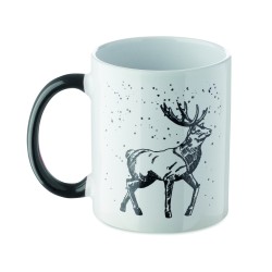 Taza navideña de cerámica...