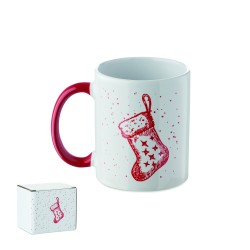 Taza navideña de cerámica Festimug 300 ml