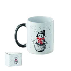 Taza navideña de cerámica Festimug 300 ml