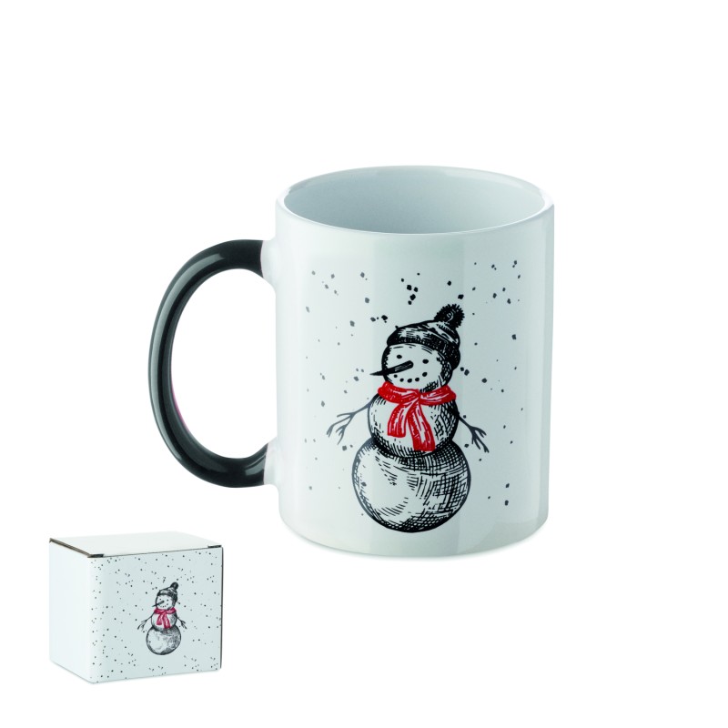 Taza navideña de cerámica Festimug 300 ml