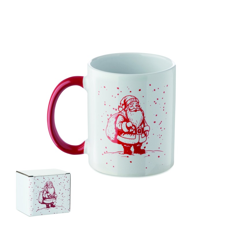 Taza navideña de cerámica Festimug 300 ml