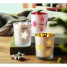 Vela LED en frasco de cristal Landle
