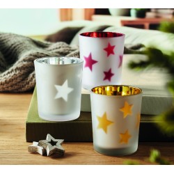 Vela LED en frasco de cristal Landle