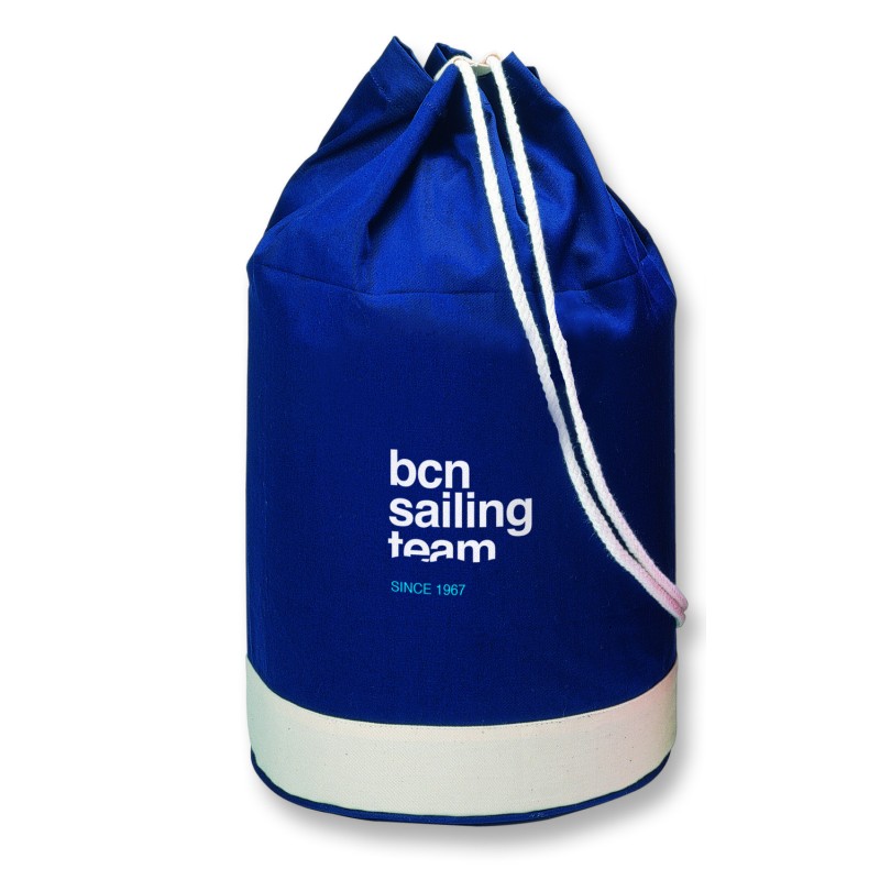 Bolsa de algodón bicolor Yatch