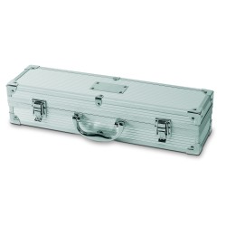 Set de barbacoa en maletín de aluminio Asador