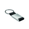 Llavero rectangular de metal Tech