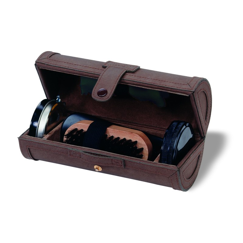 Set limpiacalzado en estuche Gentleman