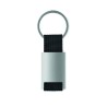 Llavero rectangular de metal Tech