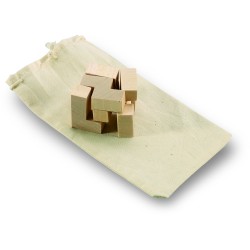 Puzzle de madera en bolsa...