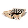Set de 4 juegos en caja de madera Trikes